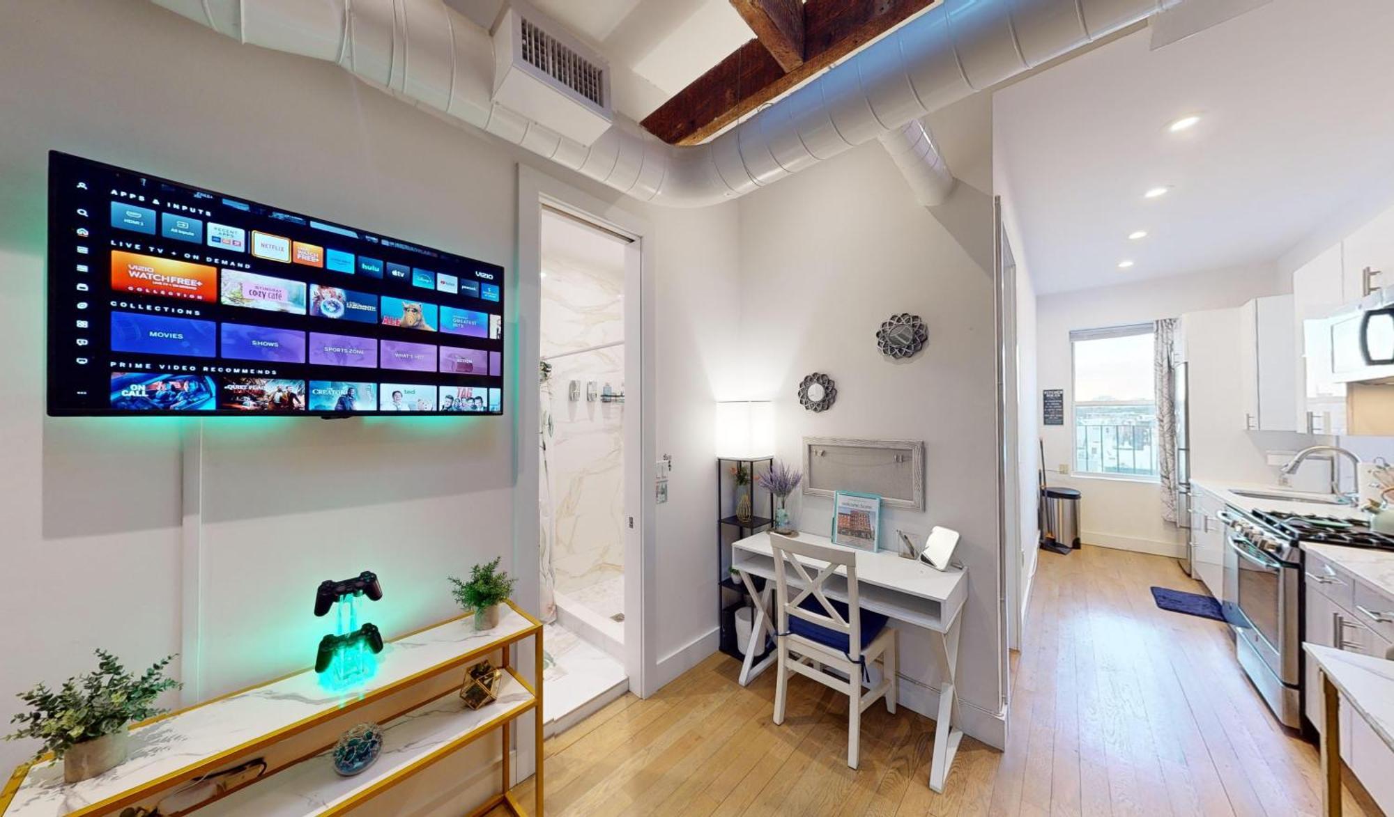 Chic Penthouse 15 Minutes From Nyc - Bus Stop At Doorstep Hoboken Exterior foto