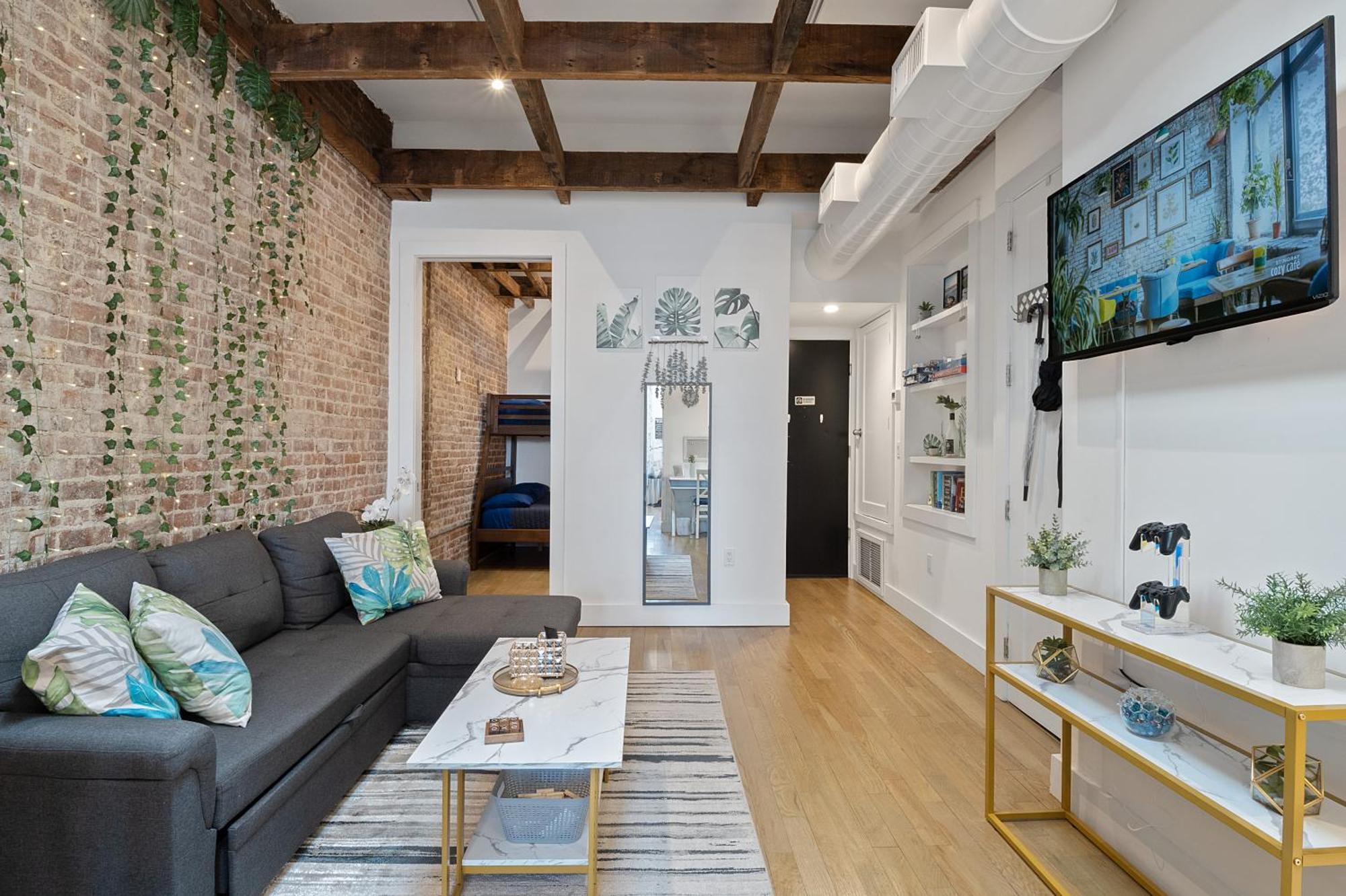 Chic Penthouse 15 Minutes From Nyc - Bus Stop At Doorstep Hoboken Exterior foto