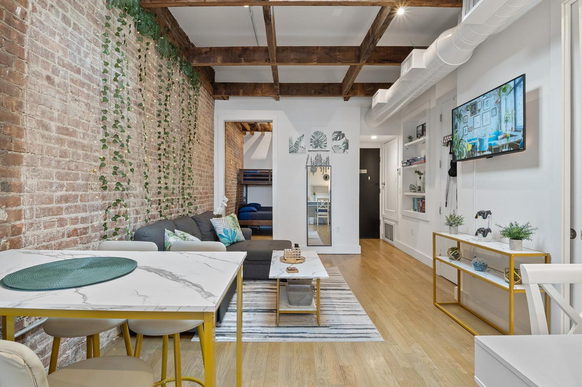 Chic Penthouse 15 Minutes From Nyc - Bus Stop At Doorstep Hoboken Exterior foto